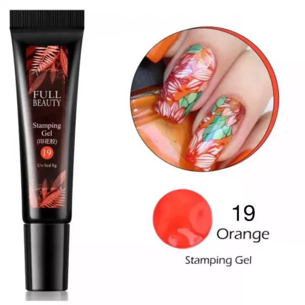 Stamping Gel Orange 19